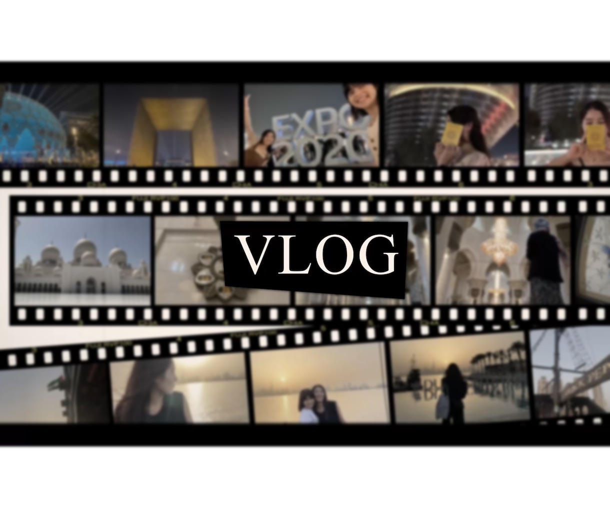 こじはる風Vlog動画編集します 小嶋陽菜さん風Vlog動画作ります イメージ1