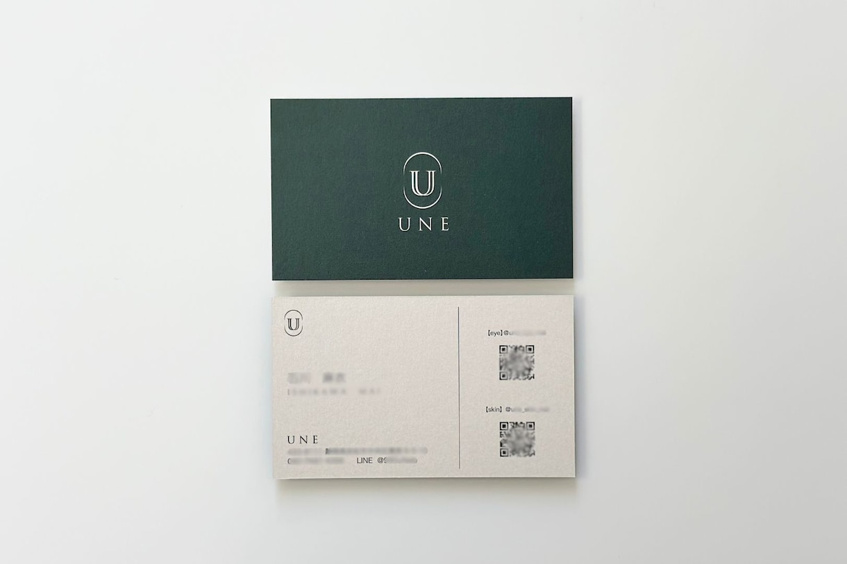印刷対応可！洗練されたデザインの名刺を作成します ◎特殊印刷や変形カードも対応可能です！ イメージ7
