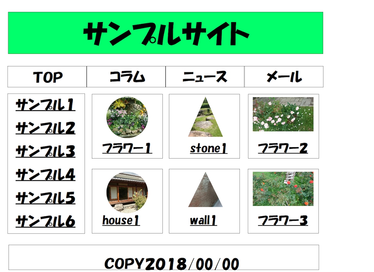 ツール使用して通常サイト(フォームなし)制作します 通常サイトをお値打ち価格で作りたい方におすすめです。 イメージ2