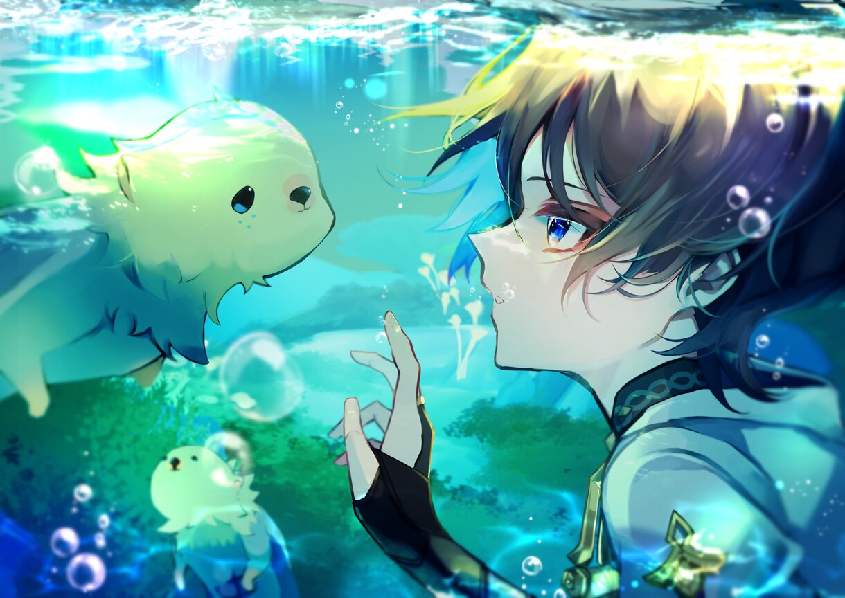 目を引く繊細なイラスト制作いたします 鮮やかなイラストで活動者さんを応援いたします イメージ1