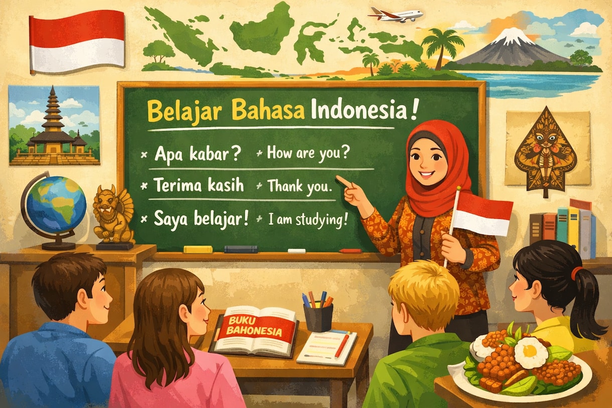 インドネシア語初心者講座行います インドネシア語から現地生活のリアルまで イメージ1