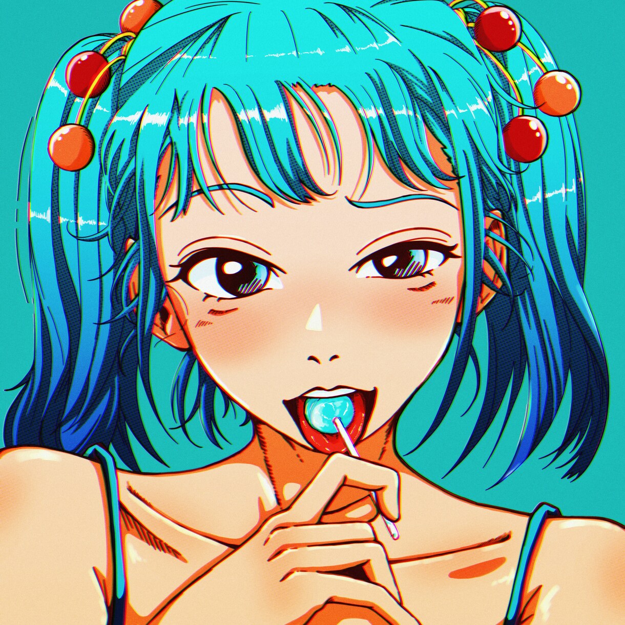 90年代アニメ風なイラストを作成します フォロワー1.9万人超の絵師がご希望のイラスト作成致します！ イメージ4