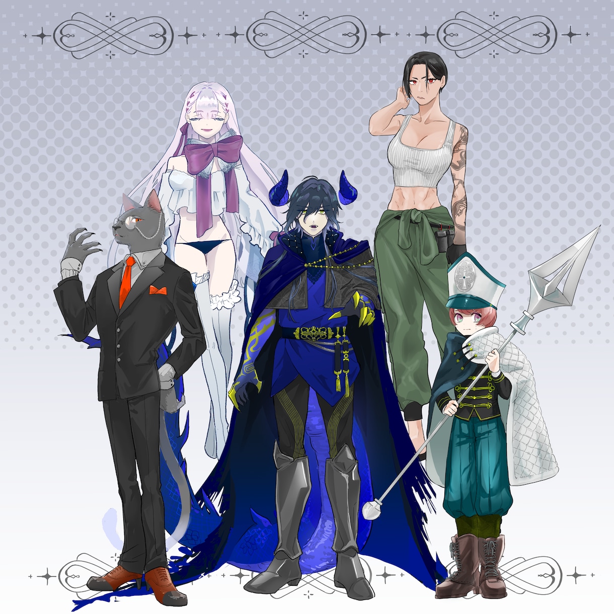 立ち絵制作致します TRPG/SNS/ゲーム制作/動画等に使用OKな立ち絵制作！ イメージ4