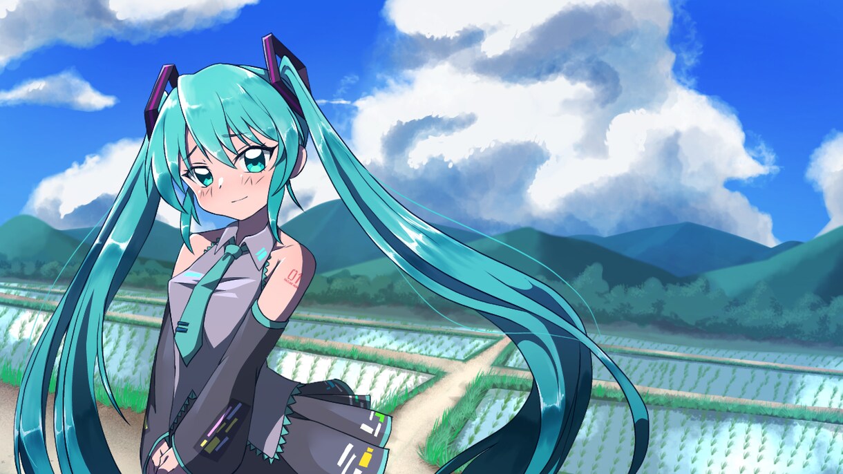 人によってはかわいいかもしれないイラスト描きます アニメ調もどきのタッチでアイコンなど色々な用途で使って下さい イメージ9