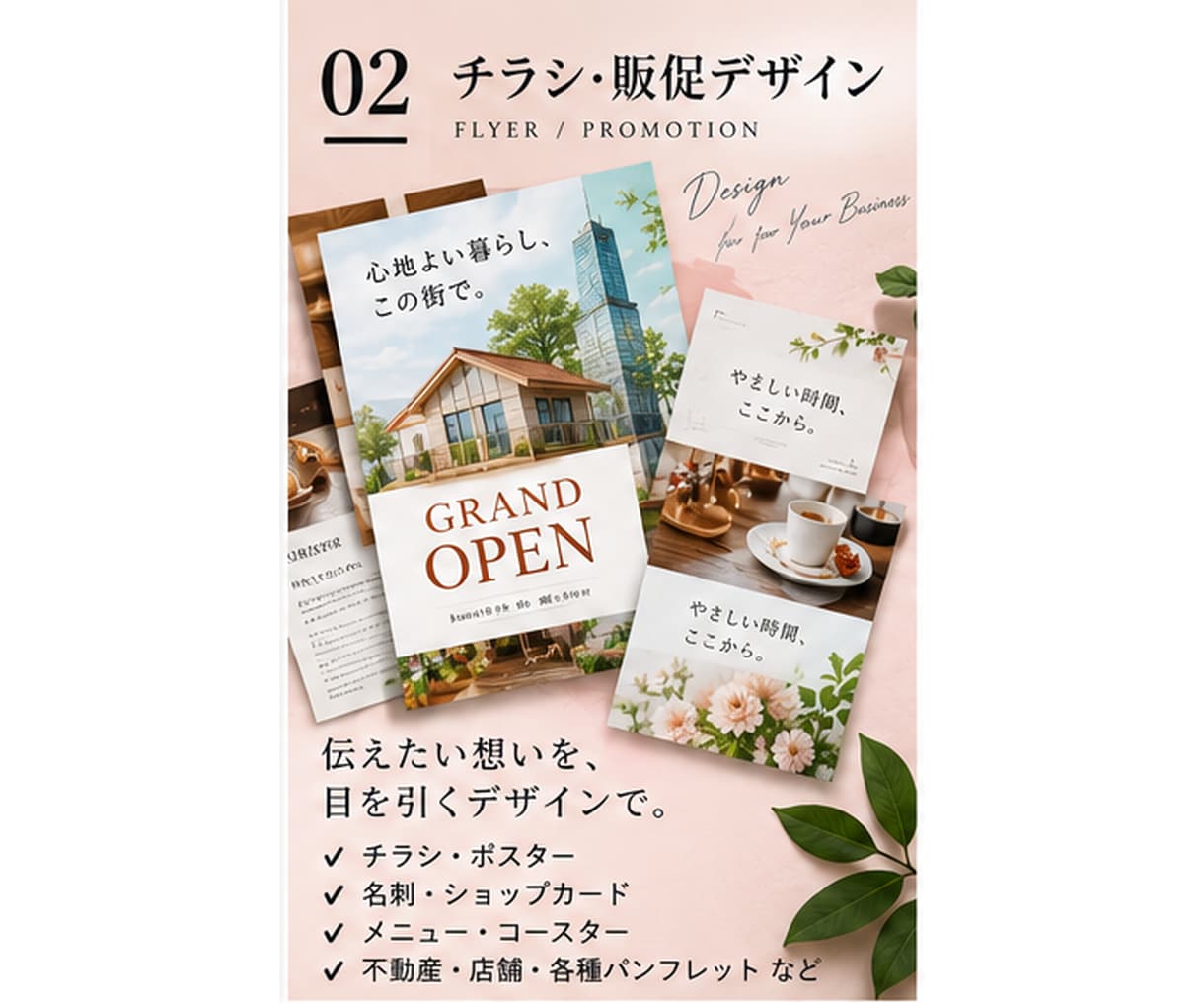 高額実績：捨てられないチラシ作成します 捨てられない、目に留まる、チラシをつくります イメージ1
