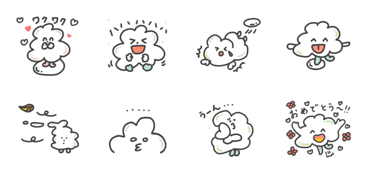 商用・個人用LINEスタンプ作成します オリジナルスタンプ、会社広告用スタンプがほしい方はぜひ！ イメージ3