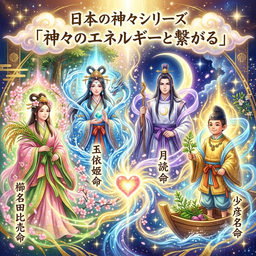 日本の神々シリーズ　アチューンメントします 月読命や少彦名命と繋がりたい方に イメージ1