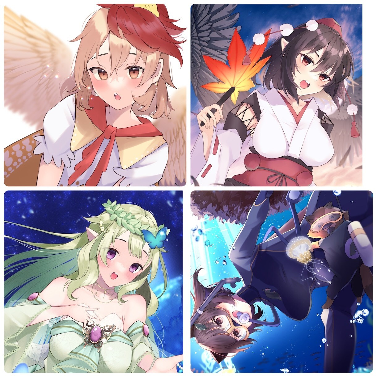 全身OK！サムネイラスト、1枚絵や立ち絵を描きます 商用利用無料！用途に合わせた可愛い女の子を描きます！ イメージ1