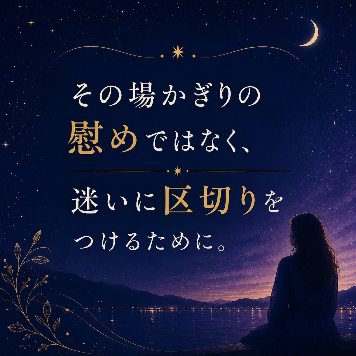 相手の気持ちと関係の流れ、深く読みますます 迷いに区切りを。ちゃんと向き合いたい方へ イメージ6