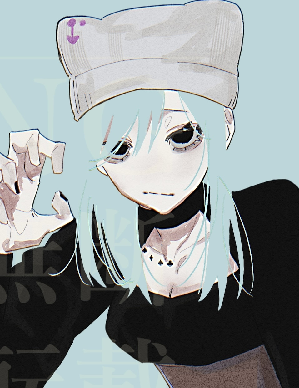 創作キャラをメインとした暗めのイラストを描きます オリジナルキャラ男女描き分け可 イメージ1
