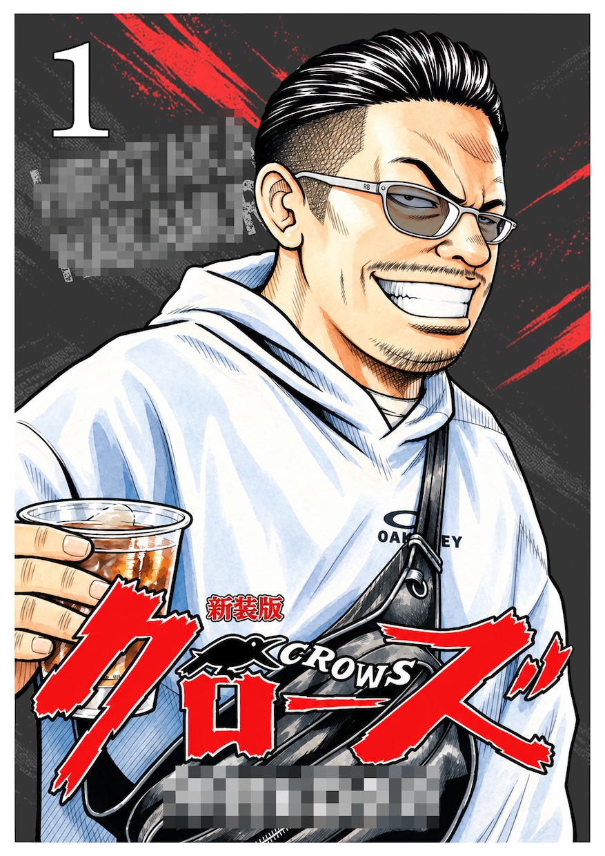最強にカッコいい不良系アイコン似顔絵描きます 人気不良漫画の主役級ビジュアルで迫力と威圧感を再現します! イメージ2