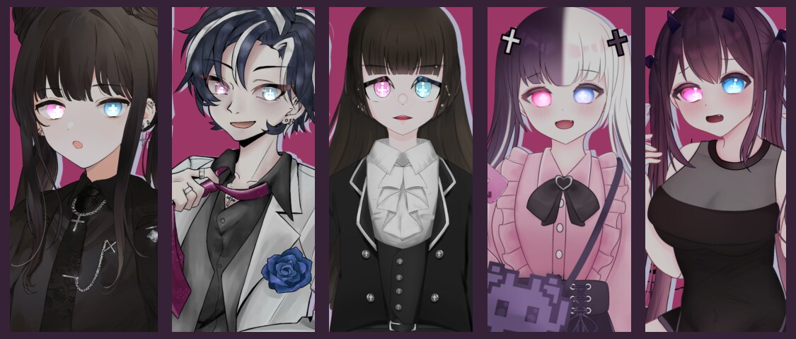 ヘッダー画像お作り致します YouTube、Twitter、IRIAMヘッダー対応 イメージ7