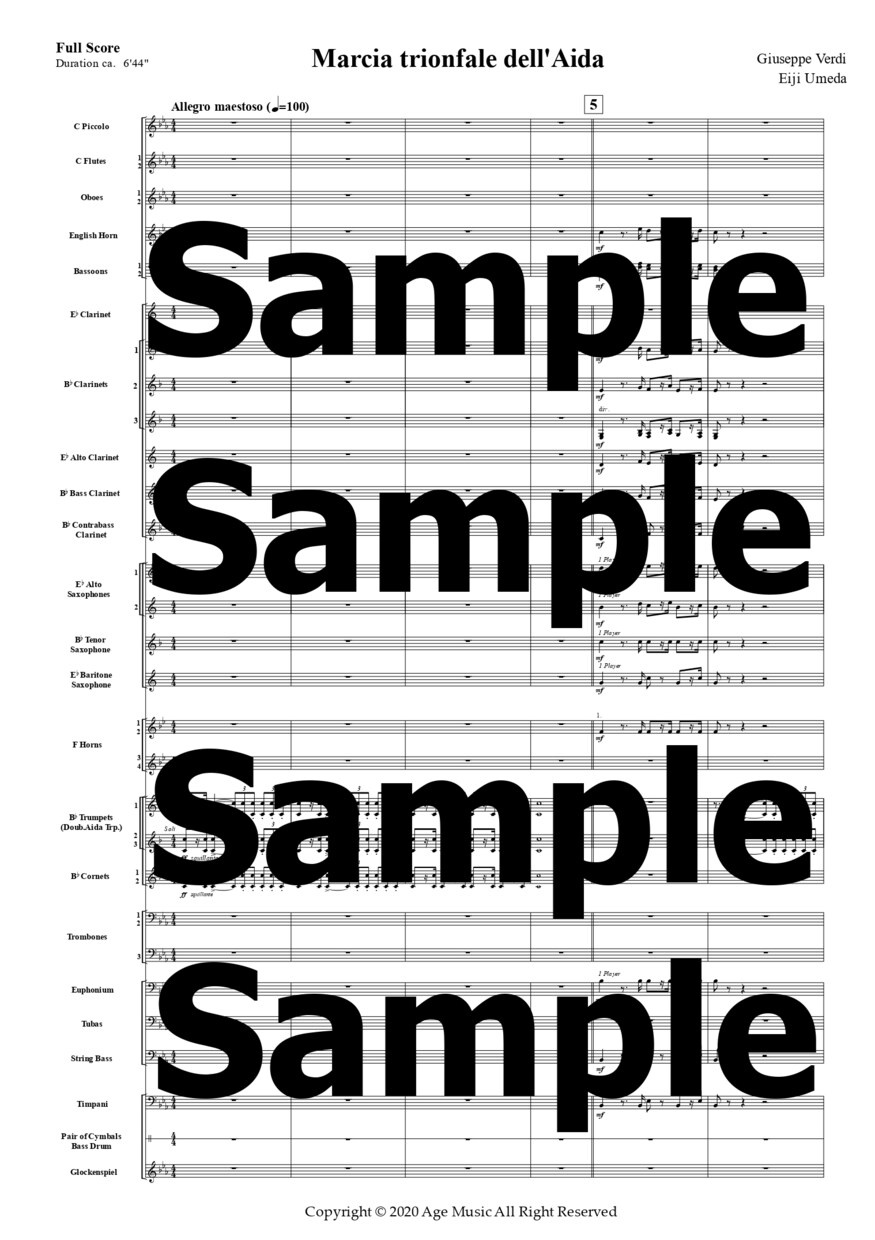 クラシック作品の編曲承ります 吹奏楽・アンサンブルなどへの編曲 イメージ1