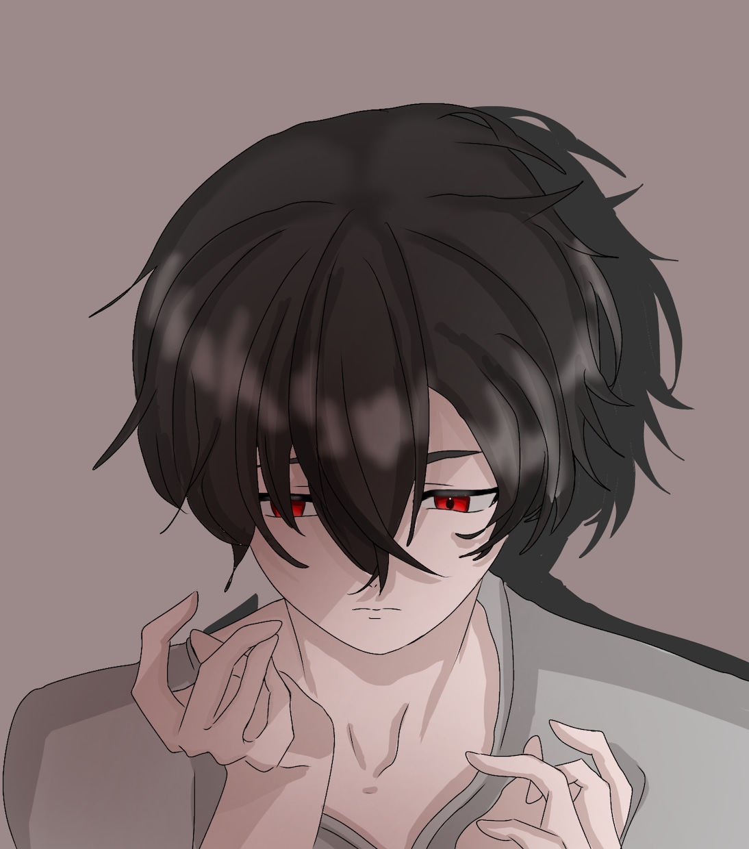 中性的・クールな男性キャラを描きます 壊れそうな美しさを、線に。思いを形に。 イメージ1