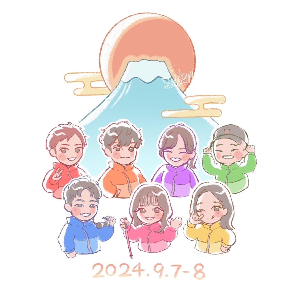 グッズや雑誌にも！ゆるくて可愛いイラスト描きます 世界に一つだけのイラストお描きします！写真のイラスト化も！ イメージ8