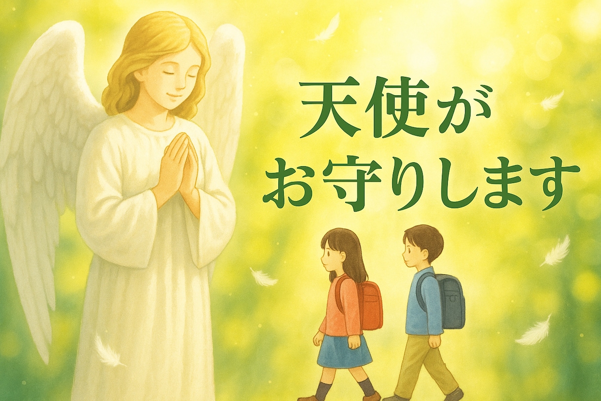 大天使の加護であなたと家族を交通安全で守ります 旅行前、新車買い替え時、ご家族の通学、バイクや自転車も祈願可 イメージ10
