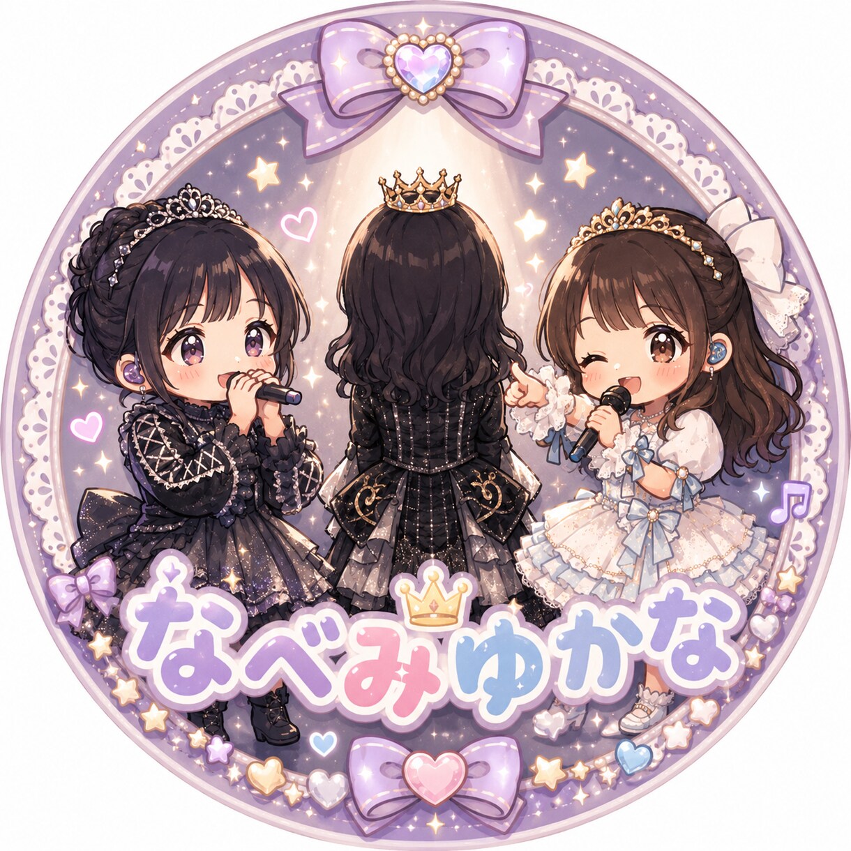アイドルのアイコンなどを作成します アイドル推しの方必見！可愛い！アイコンなどを作成します！ イメージ3