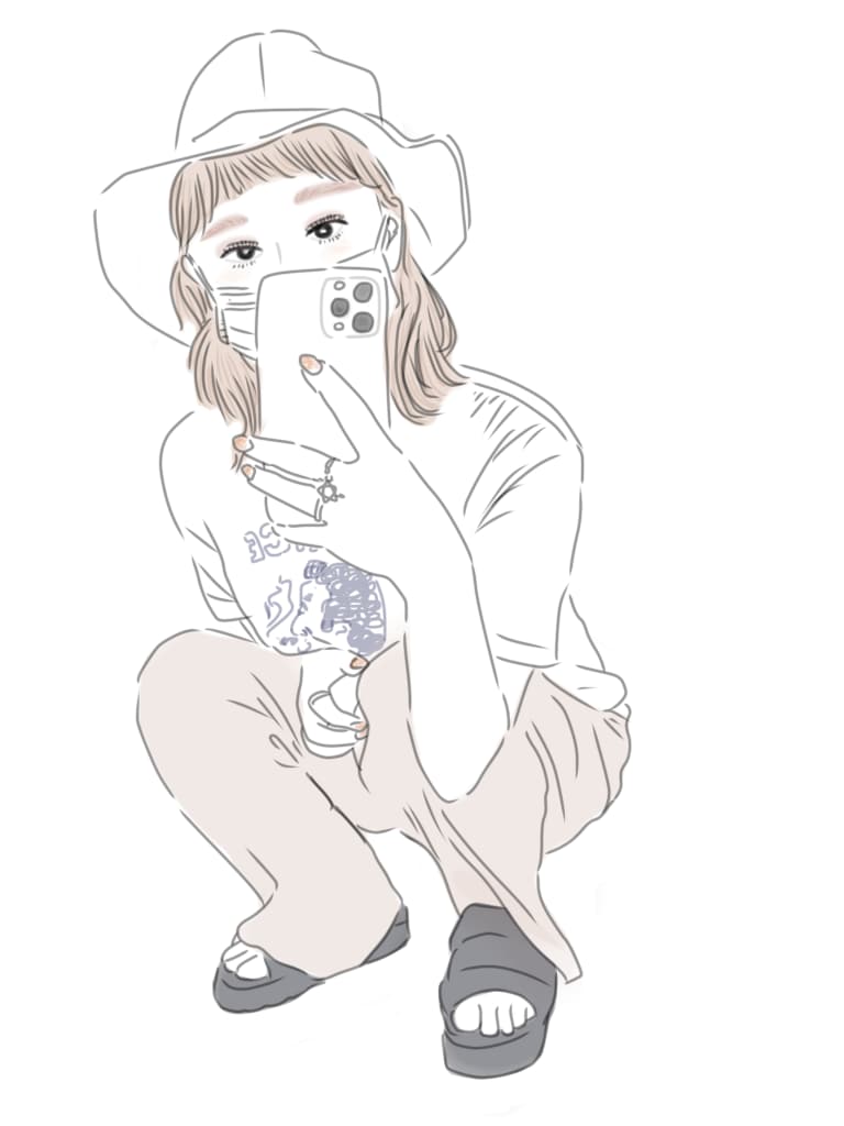 お気に入りの写真をイラストにします 全て指描き！指描きならではのイラストを2児のママが制作！ イメージ1