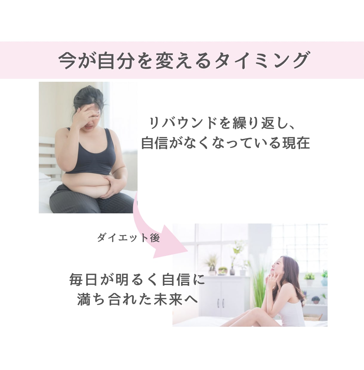 20〜30代女性向けのダイエット指導をしています 「骨格別」✖️「生理の知識」を組み合わせた独自のダイエット イメージ3