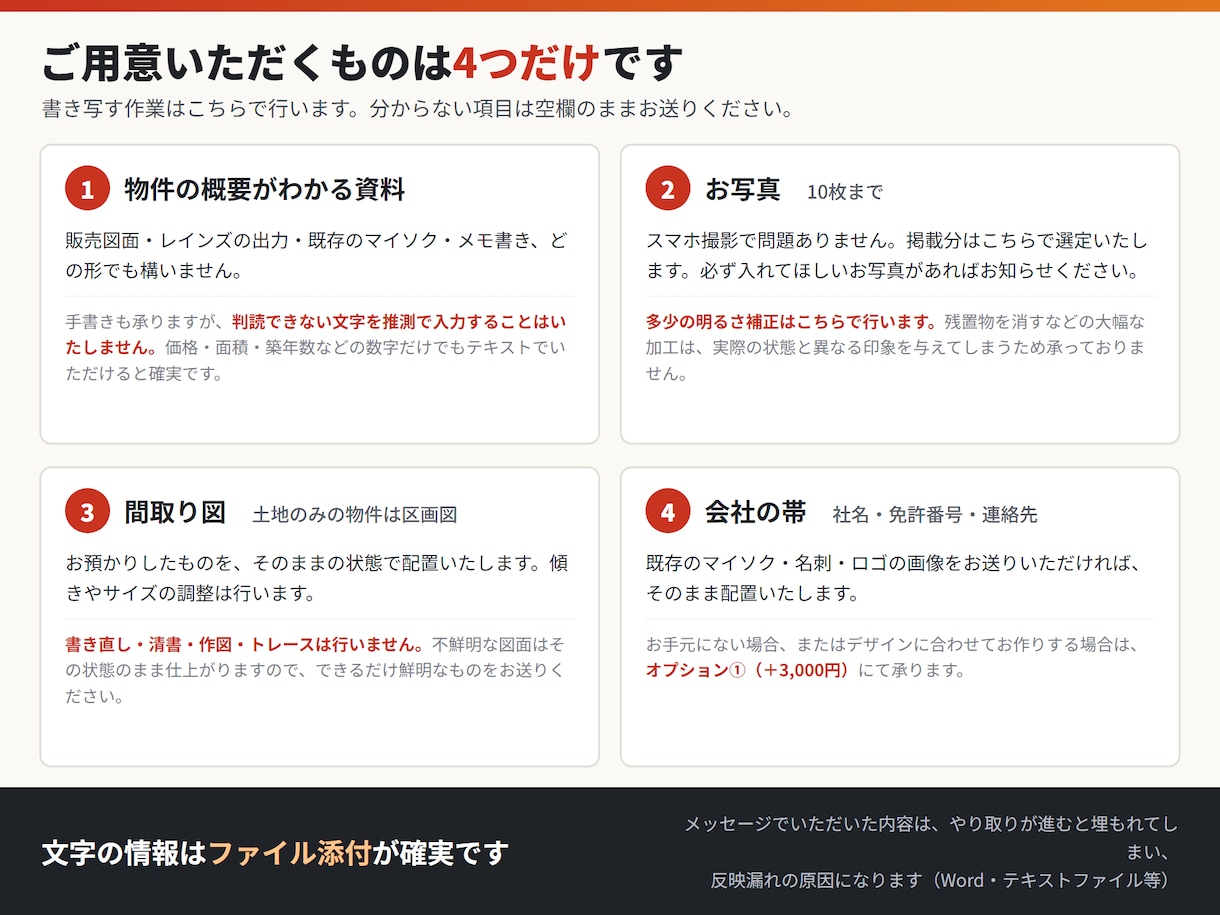 不動産マイソク・募集図面を10種から作成します 価格変更もご自身で。Canva編集データでお渡しします イメージ6