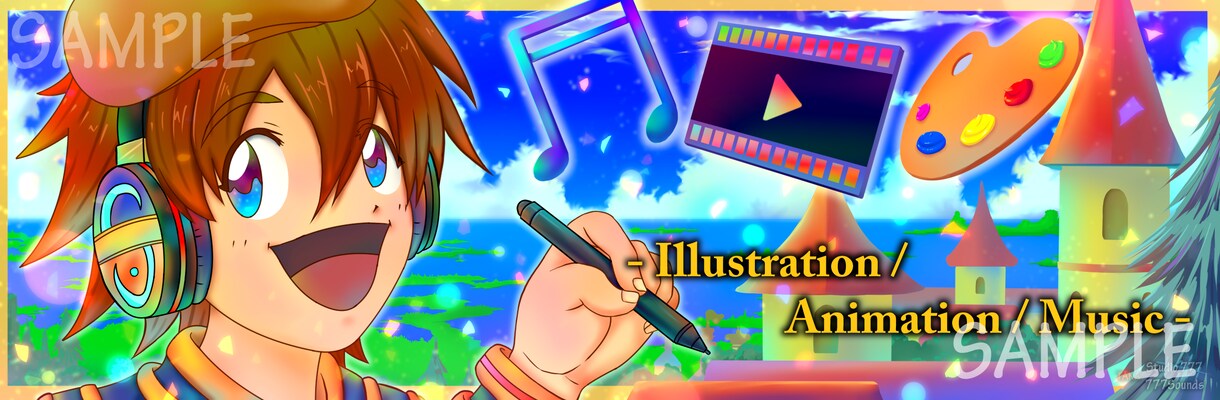 高品質なSNSアイコン・ヘッダーを丁寧に制作します 配信・VTuber・SNSに！1枚絵の密度でアイコンを制作！ イメージ2