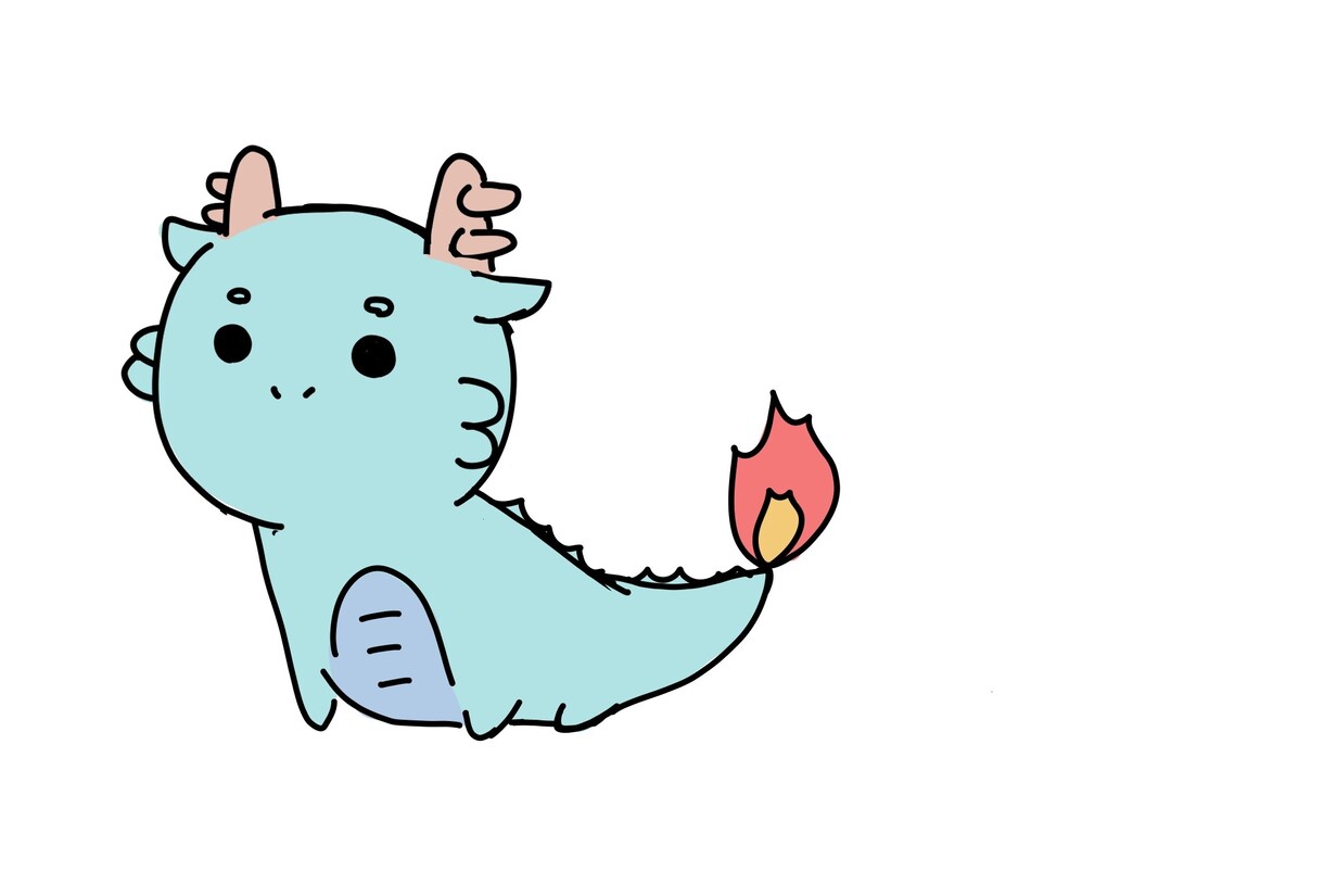 可愛いイラストで年賀状、ハガキをデザインします ゆるいキャラクターが好きな人へ年賀状、ポストカードデザイン イメージ5