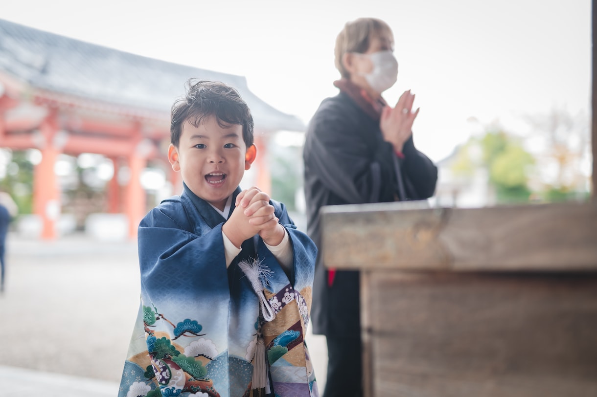 平日限定！七五三・お宮参りのお写真撮影をいたします お子様とご家族の大切な時間をたくさんのこします イメージ4