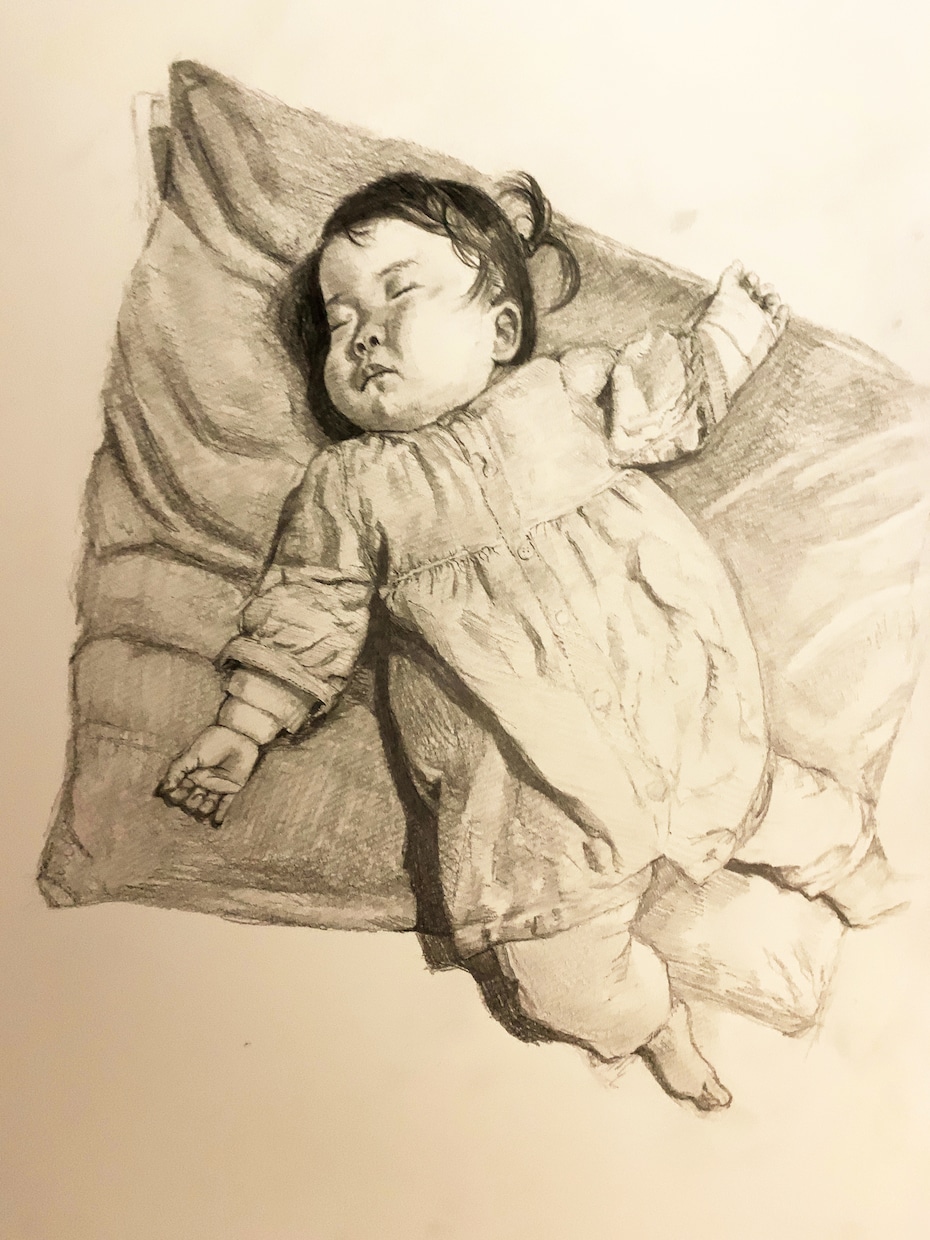手描きで味のある鉛筆画の似顔絵を作成します 〜手描きの鉛筆画で、写真には無い味を〜 イメージ4