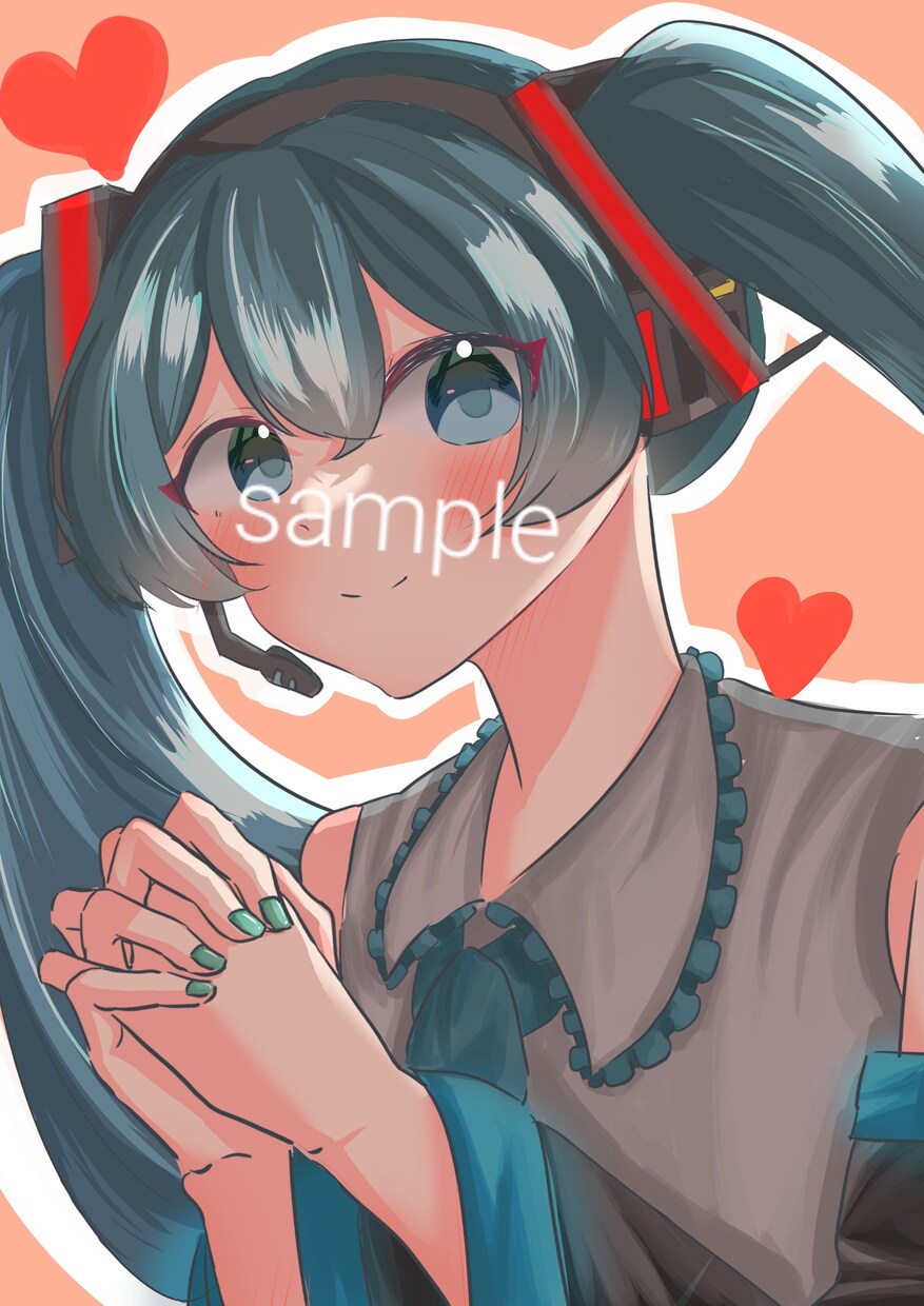 アイコンイラスト描きます 肩からバストアップまでのイラストを描きます。 イメージ5