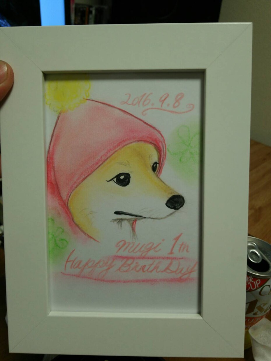 物品配送のみ◆お子さん、ペットの似顔絵描きます ワークショップ経験者＆5児の母が似顔絵を可愛く描きます！ イメージ2