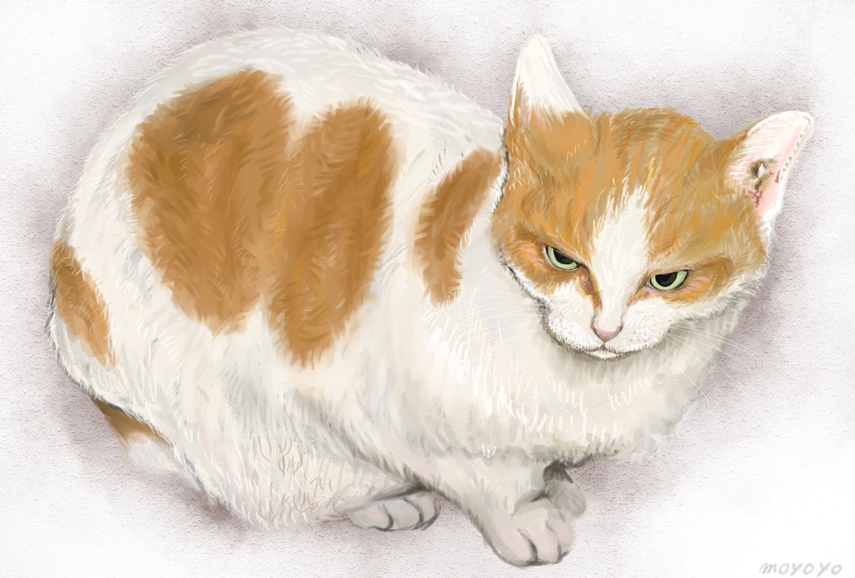 暖かみのあるペットの似顔絵を描きます 写真をもとに作成リアルテイストな似顔絵 イメージ3