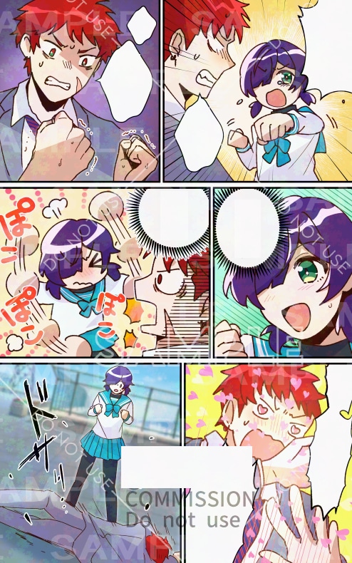 個人様向け★大切に丁寧に漫画お描きします ストーリーおまかせOK！カラー・モノクロどちらでもOK！ イメージ8