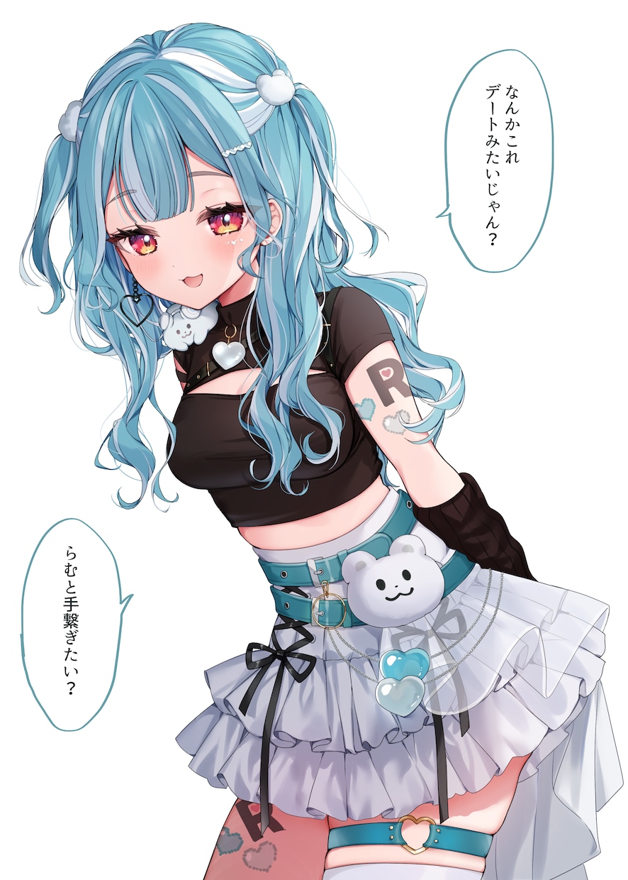 にじさんじ・ホロ等実績有★目を惹くイラスト描きます SNS、配信、グッズ等様々な用途でお使いいただけます☽*⋆ イメージ7
