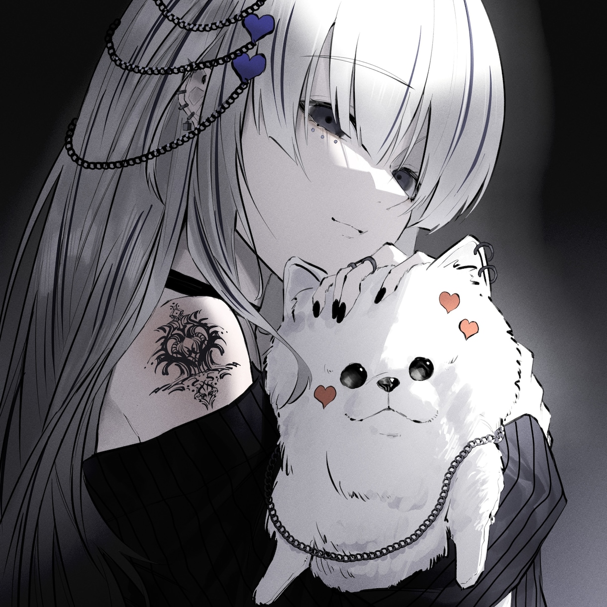 キャラクター、立ち絵、MVイラスト、表紙描きます クールでかっこいいイラストを描きます イメージ4