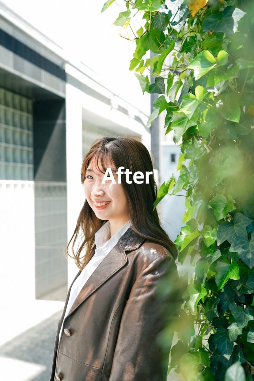 どんな写真でも綺麗にレタッチします 人物や風景など、爽やかだけど温かみのある写真に大変身！ イメージ1