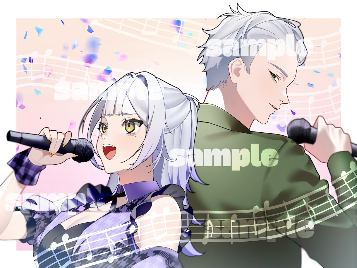 アイコン、立ち絵、一枚絵等イラストを作成します あなたの理想のイラストを作成いたします イメージ5