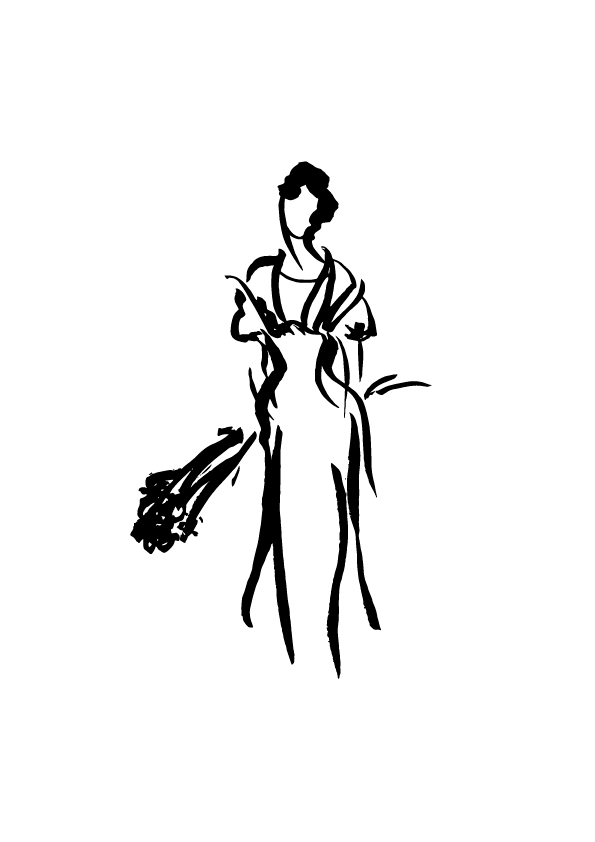 手書きの、イラスト・タイポグラフィーを書きます ヘアサロンなど個性を生かす店舗ロゴやDMなどにお使いください イメージ2