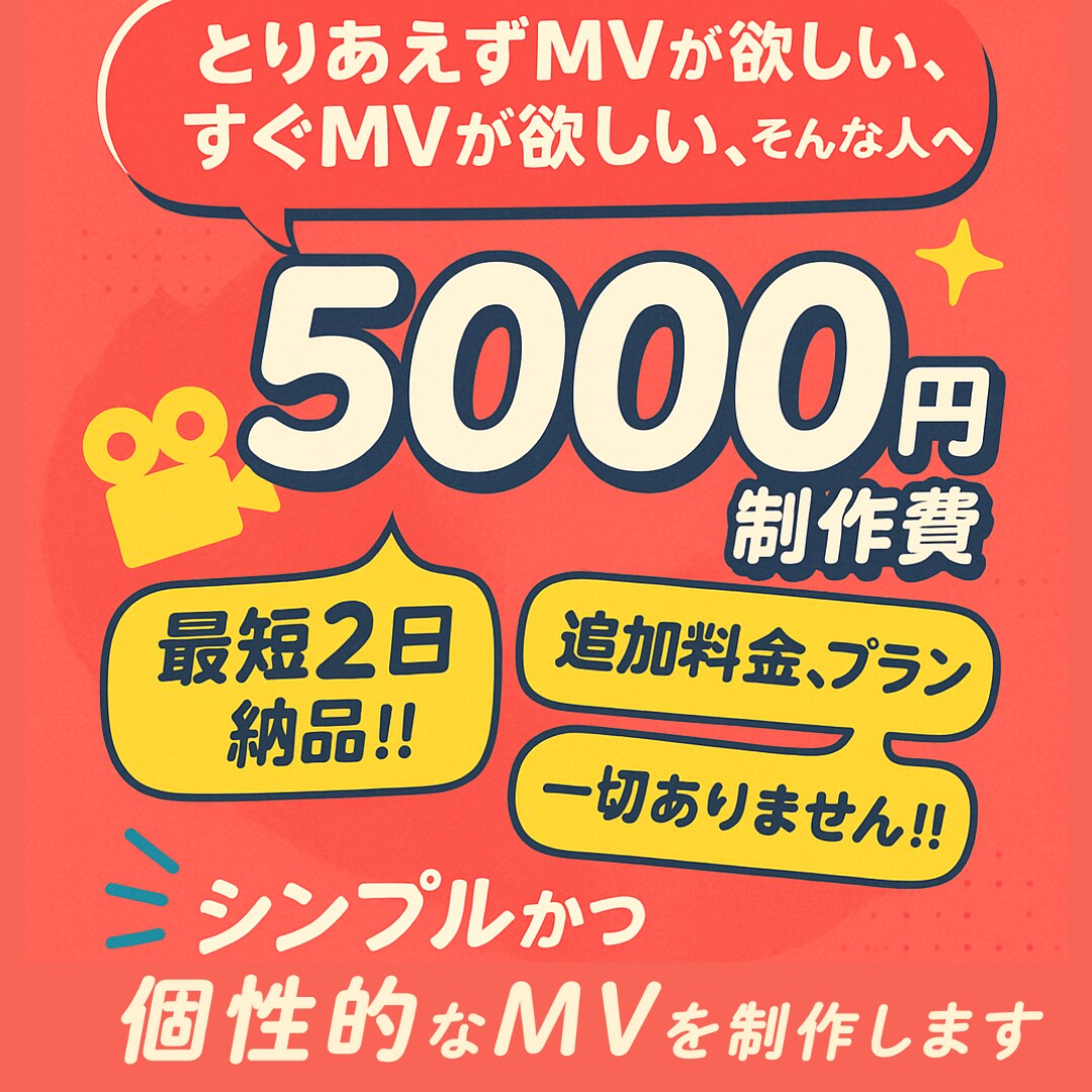追加料金なし!最短２日!歌みたMVを制作致します 歌みた・ボカロ・オリジナルMVがすぐに安く欲しい方に!! イメージ2