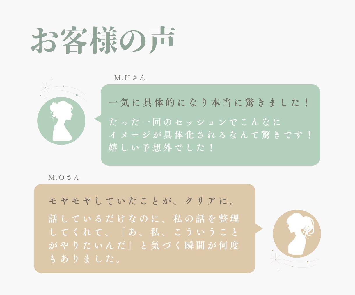 頭の中を整理して本当の想いを一緒に見つけます 本当はどうしたいのか、自分でも分からなくなってしまった方へ イメージ2