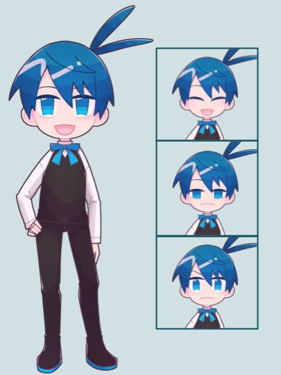 SDキャラ／ミニキャライラスト制作します 1点8,000円～、ポーズ・表情差分対応OK、短納期相談OK イメージ4