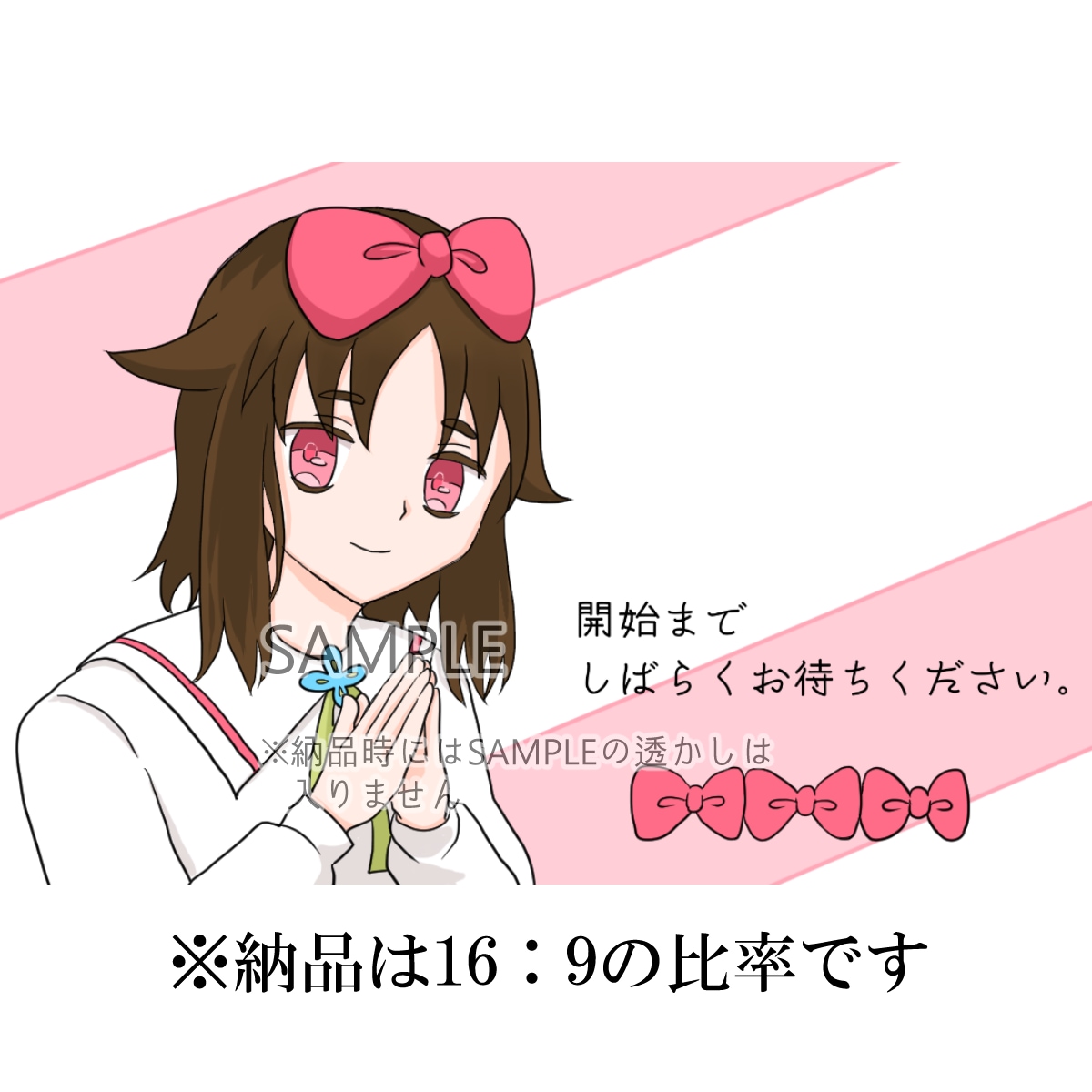 女の子のLive2Dモデル販売します 自分だけのモデルとして、ご自身でモデリングもいただけます。 イメージ2