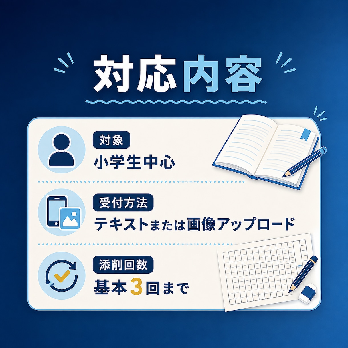 国語科教員が読書感想文をお手伝いします ★まだ間に合います！8/17までスピード対応中★ イメージ5