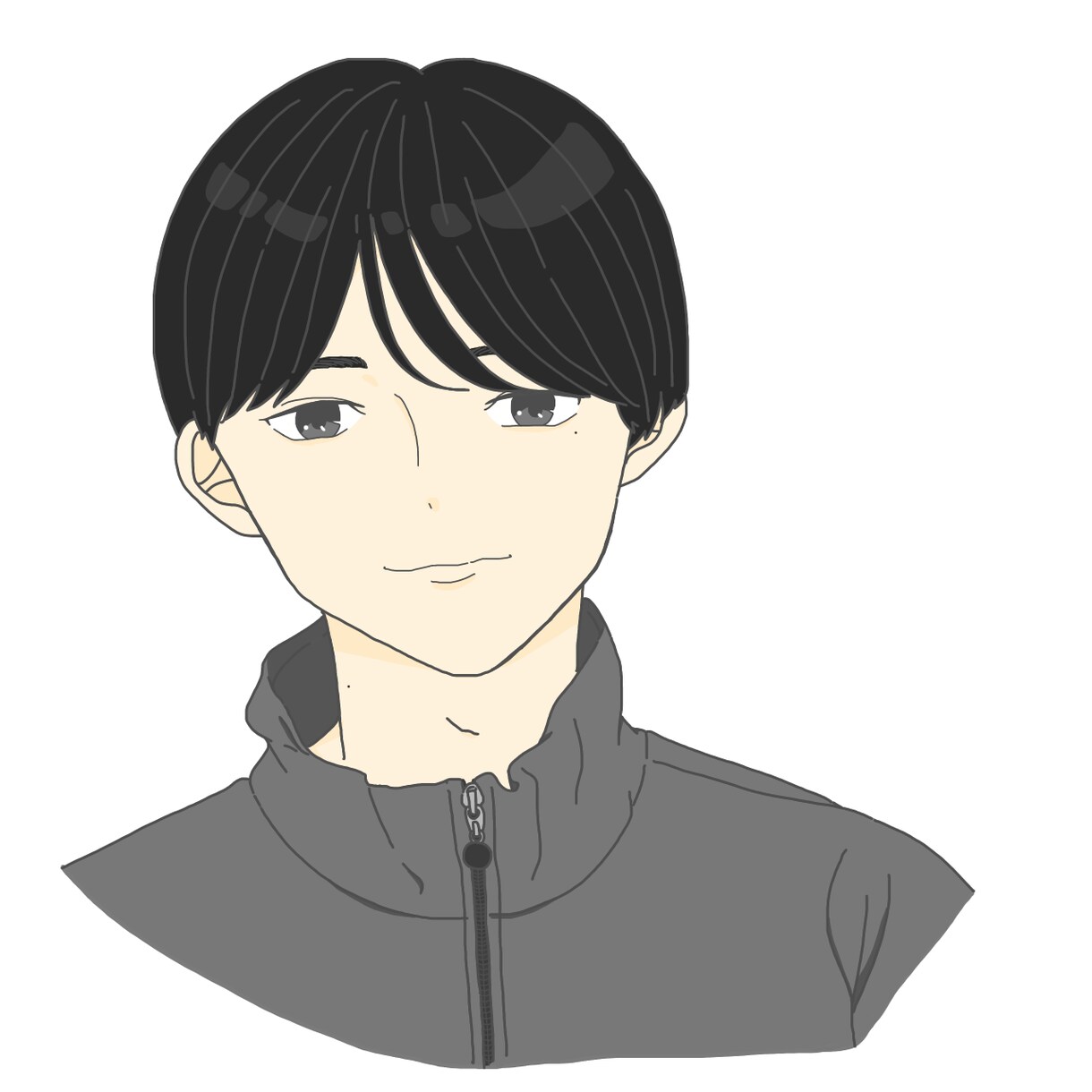 色々なタッチの似顔絵イラストも描けます 可愛い系だけじゃない！男性の方にもオススメです！ イメージ1