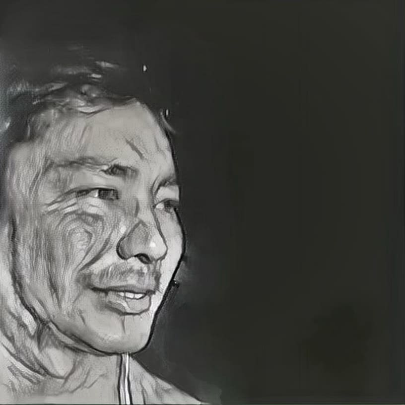 鉛筆で似顔絵を描きデジタル化します 少し凝ったSNSのアイコンなどにしませんか？ イメージ2