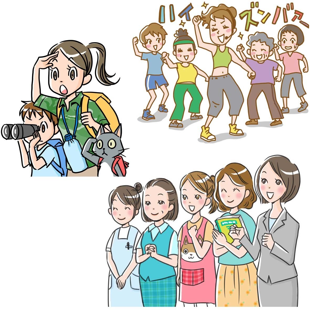 使いやすいイラスト作成します 商用OK。ほのぼの、コミカルなイラストを作成します。 イメージ3
