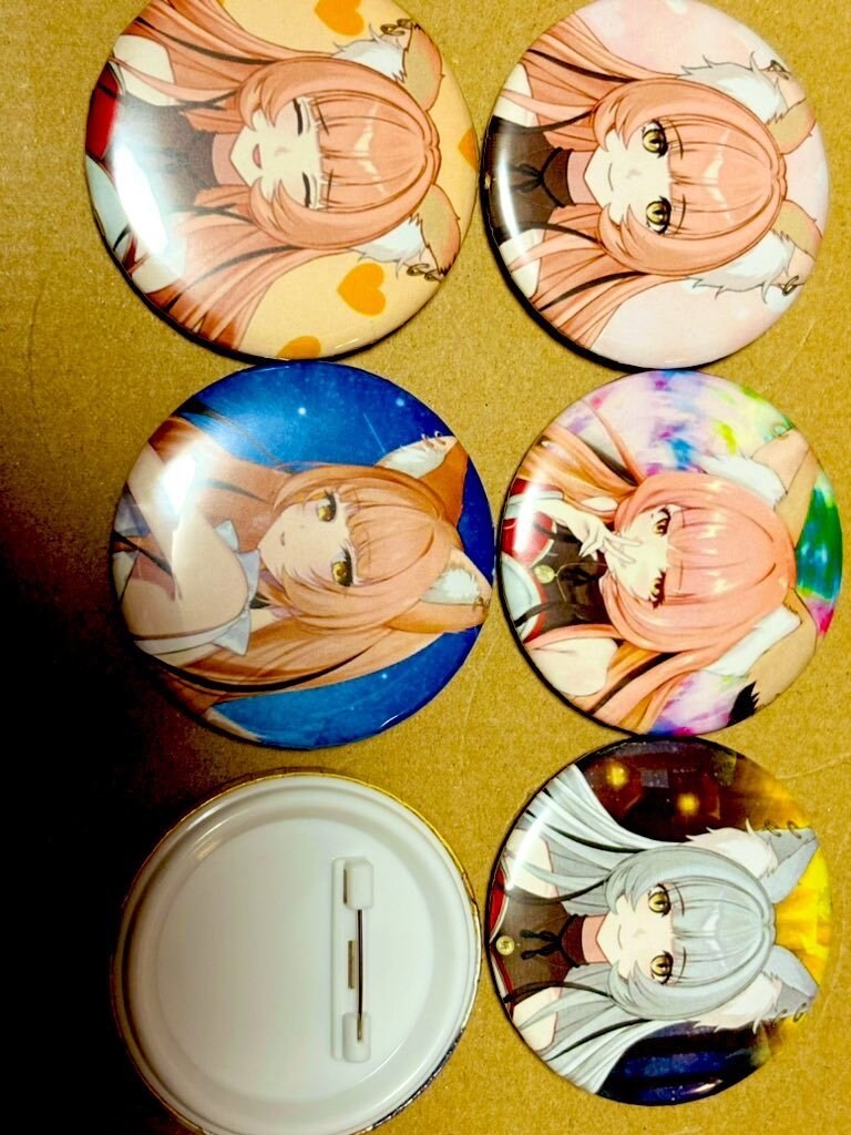 缶バッジやキーホルダーを製作します 活動者さんを応援！グッズお安く作ります！ イメージ3