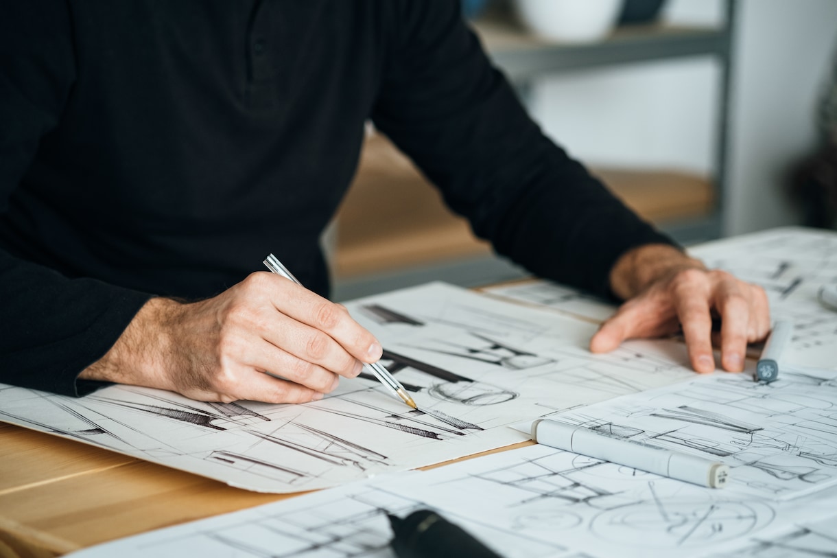 デザインデータを修正いたします 過去に当方でお作りしたデザインの調整・修正を行います。 イメージ1