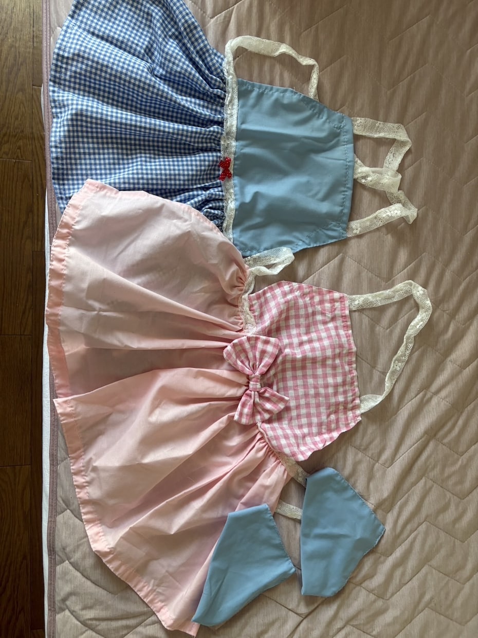 子供向け！可愛いエプロンやスカートお作り致します 子供向けの可愛いエプロンをお作り致します！色の指定OK イメージ1