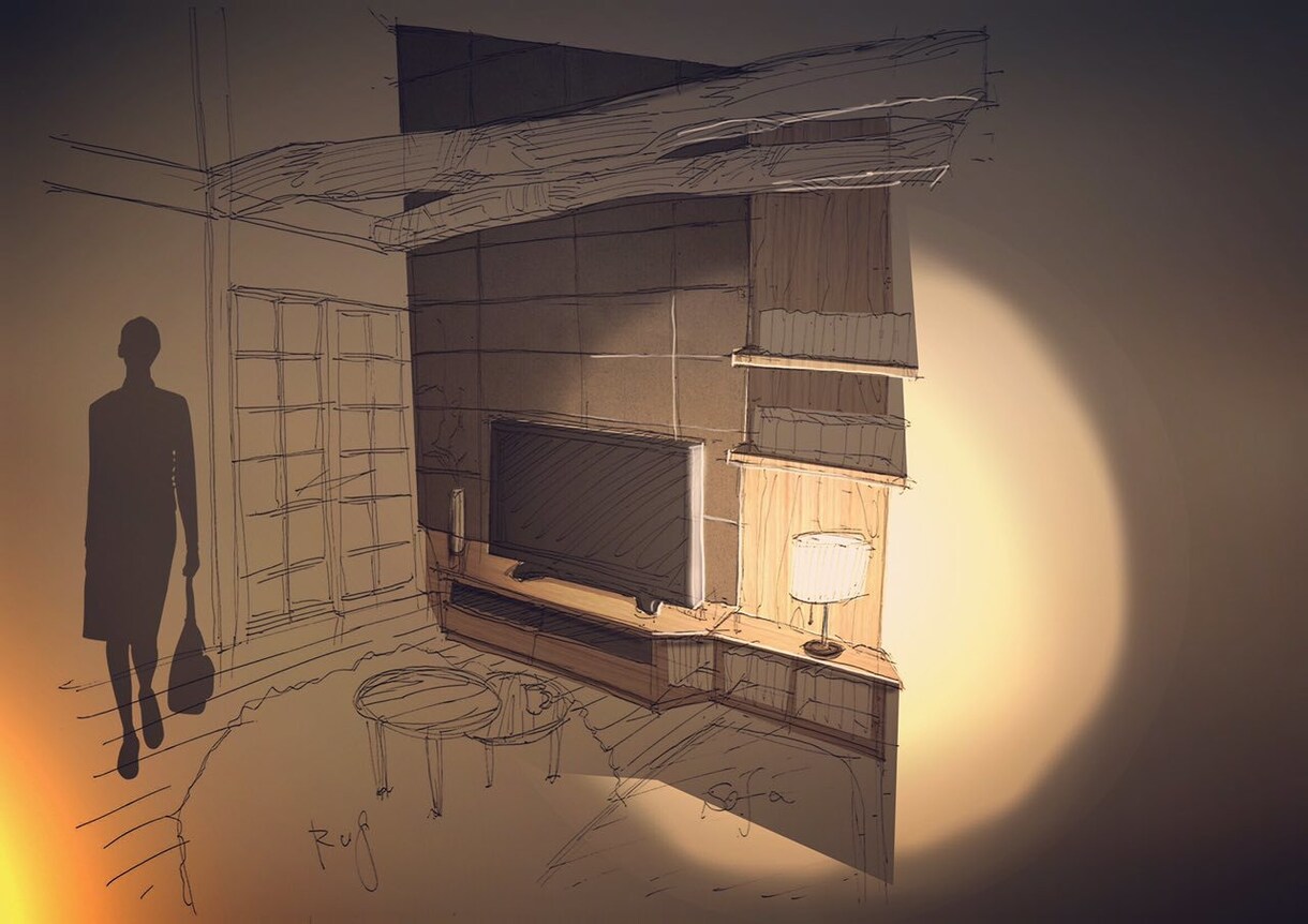 オーダー家具のデザインを行います ご要望に合わせたオーダー家具をデザインさせていただきます。 イメージ5