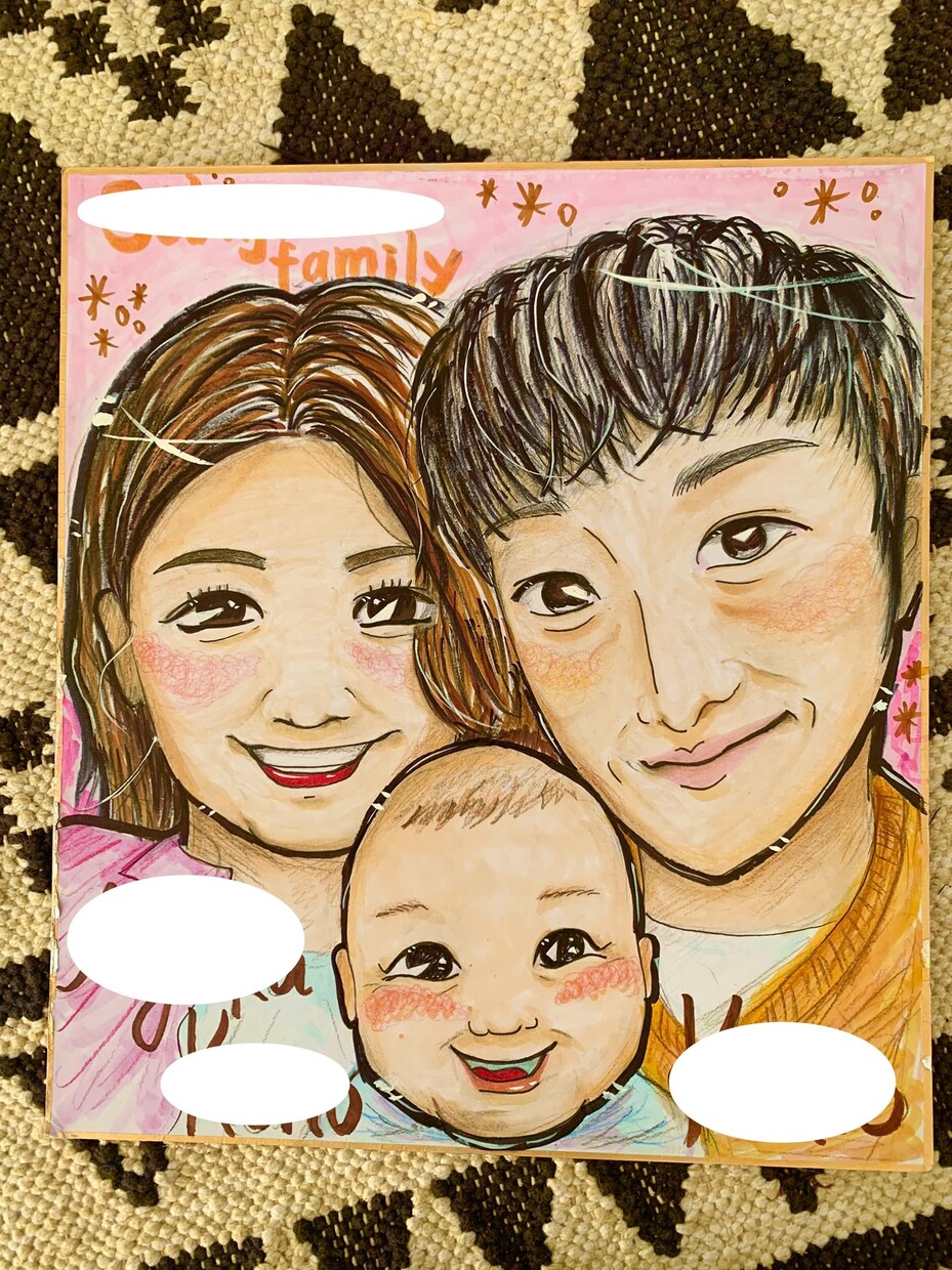 ウェルカムボードやプレゼント用の似顔絵を描きます 結婚式や記念日などの贈り物に。心が暖まる特別な一枚を。 イメージ6